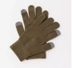 Gloves Tech Tip Olive