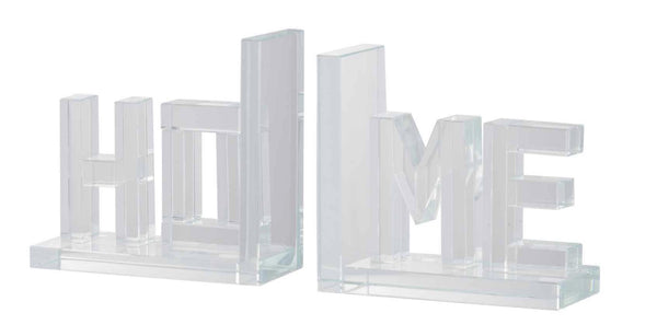 Bookends clear HOME