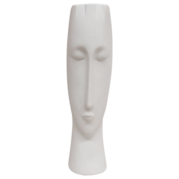 Face Vase - Chalky White