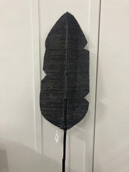 180cm Banana Left Deco Stick-black