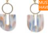 Matisse Earrings U Blue
