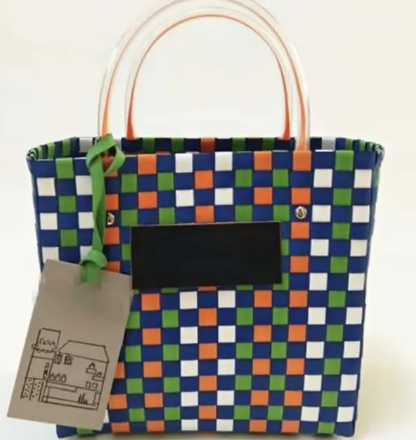 Plastic Marni Bag Orange/Green/Blue