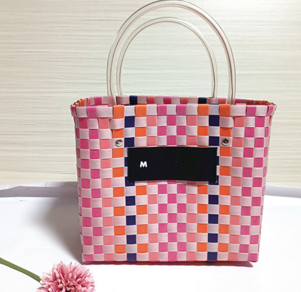 Plastic Marni Bag Pink/Orange