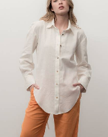 Kendall Linen Blend Shirt - Medium