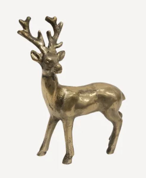 Antique Gold Deer Standing