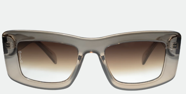 Marsha Transparent Olive Sunglasses