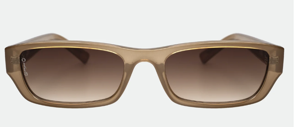 Mabel Transparent Coffee Sunglasses