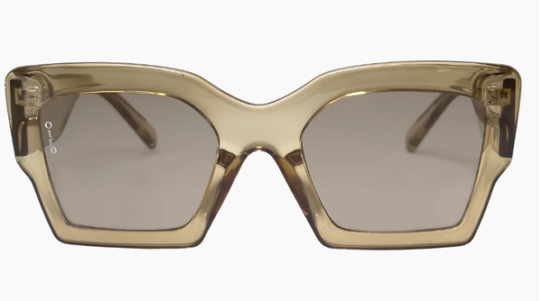 Pipa Trans Gold Brown Sunglasses