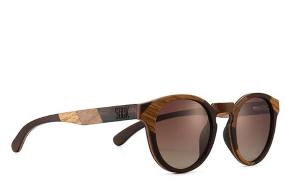The Drifter - Maple, Ebony Sunglasses