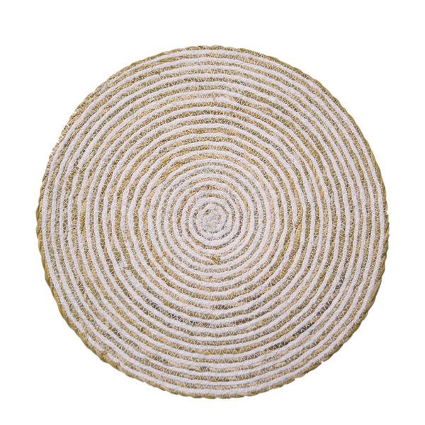 Round Placemat - Simply White