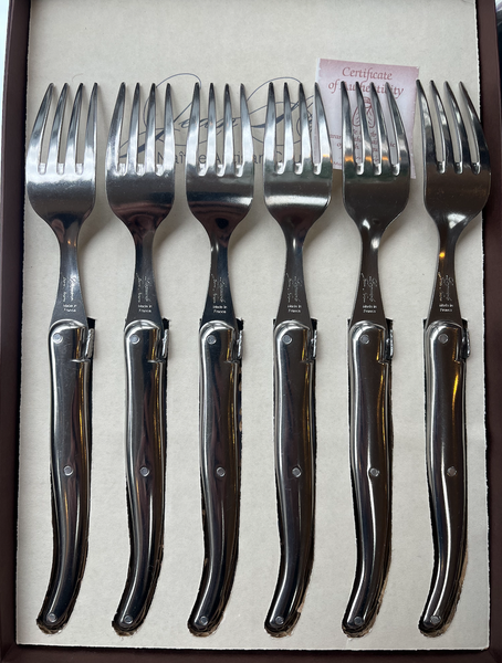 Laguiole Forks - Stainless Steel - Set of 6