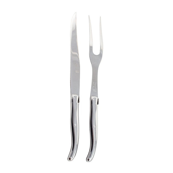 Laguiole - Carving Set - Stainless Steel - Set of 2