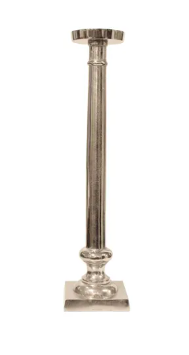 Como Candle Stick Silver Medium