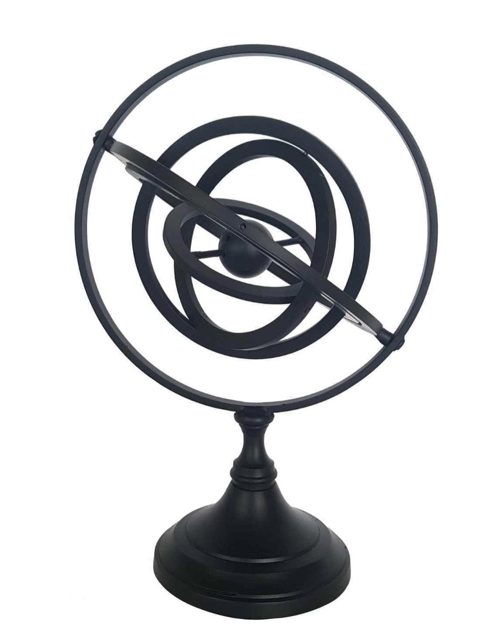 Armillary black finish