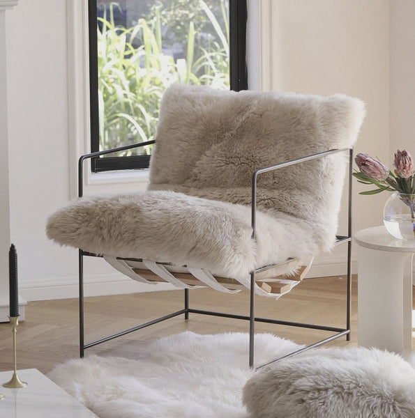 Occasional Chair - Fur Natural