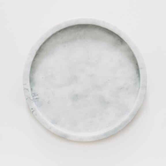 Marble round tray