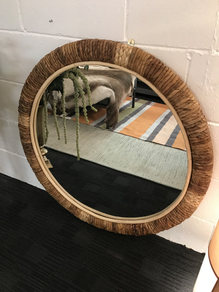 Batawi Round Mirror