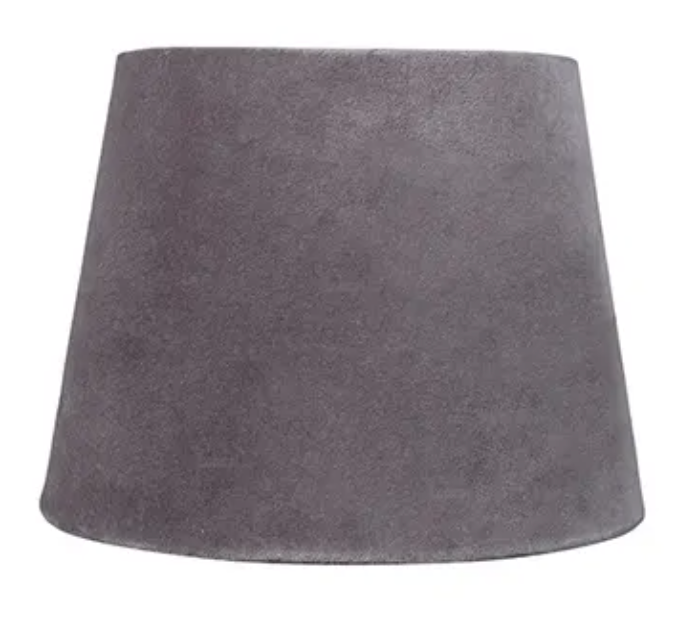 Velvet Drum shade Grey