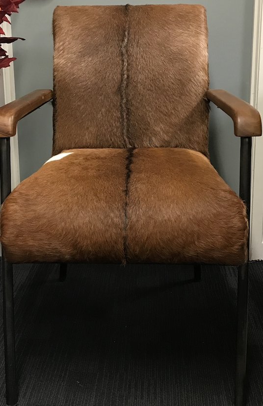 Goatskin Dining Chair