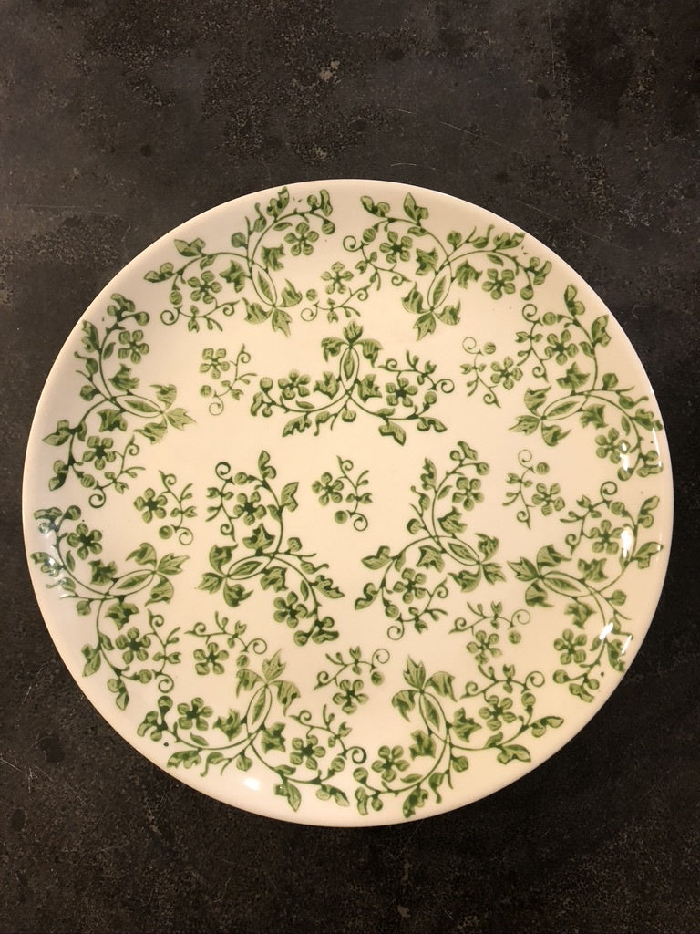 Leaf Print Plate