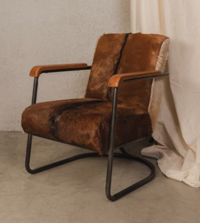 Goat Skin Chair