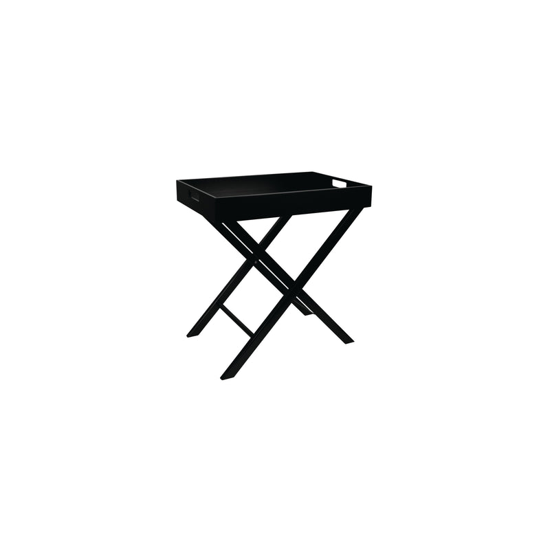 Butler Tray Table- Black