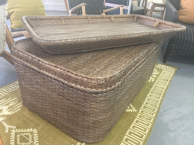 Rattan Chest