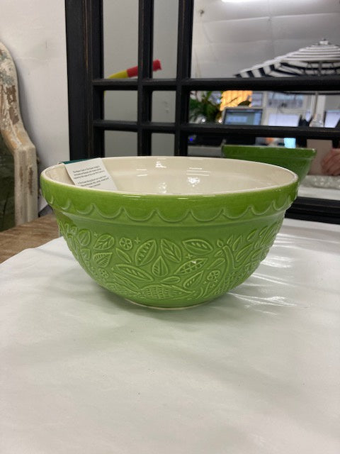 Mixing Bowl S/Green Hedgehog 21cm