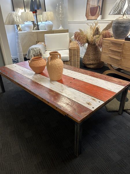 Boat Wood Table