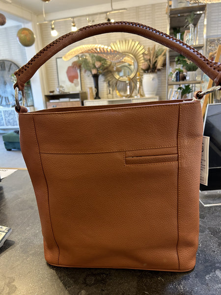 Softee Slouch Leather Bag - Tan