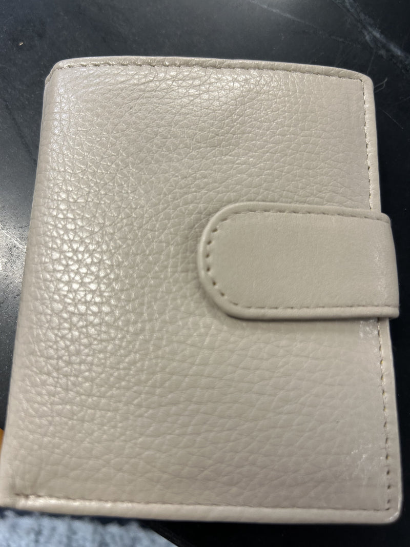 Tori Small Wallet - Beige