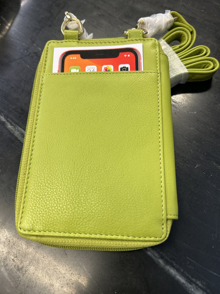 Tajna Handbag Wallet - Lime