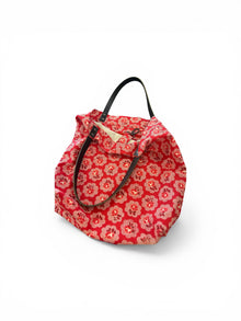 Red Fabric Tote
