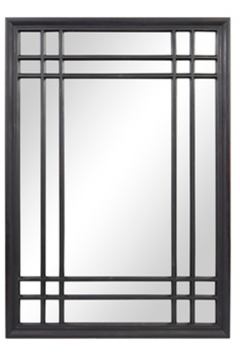 Grid Ornate Wall Mirror