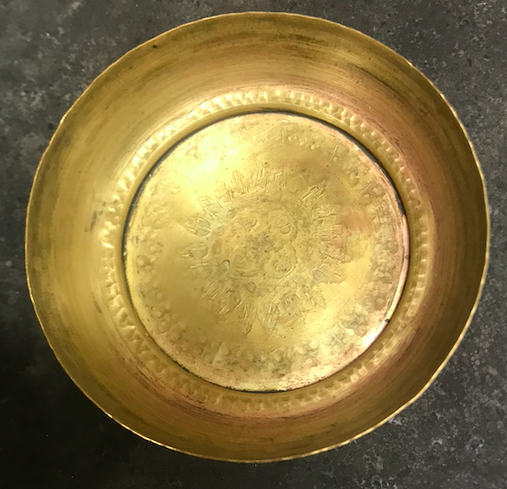 Antique Brass Box