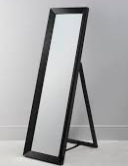 Cheval Mirror Black