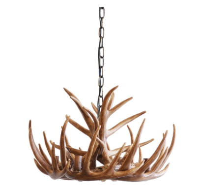 Small antler chandilier