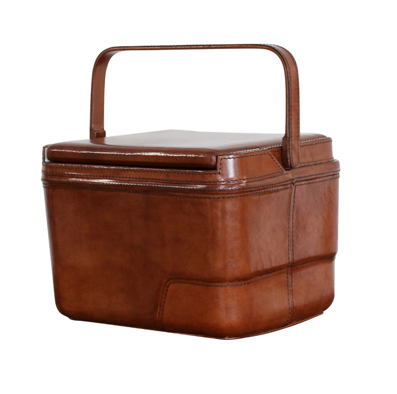 Ritz Leather Picnic/Cooler Case w/ Handle