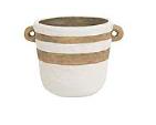 Portofino Planter 21cm White