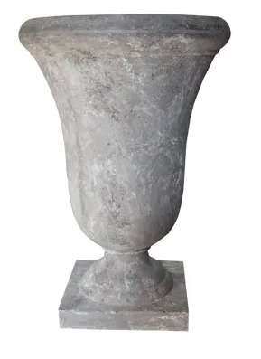 Large Bell Shape Urn with Base