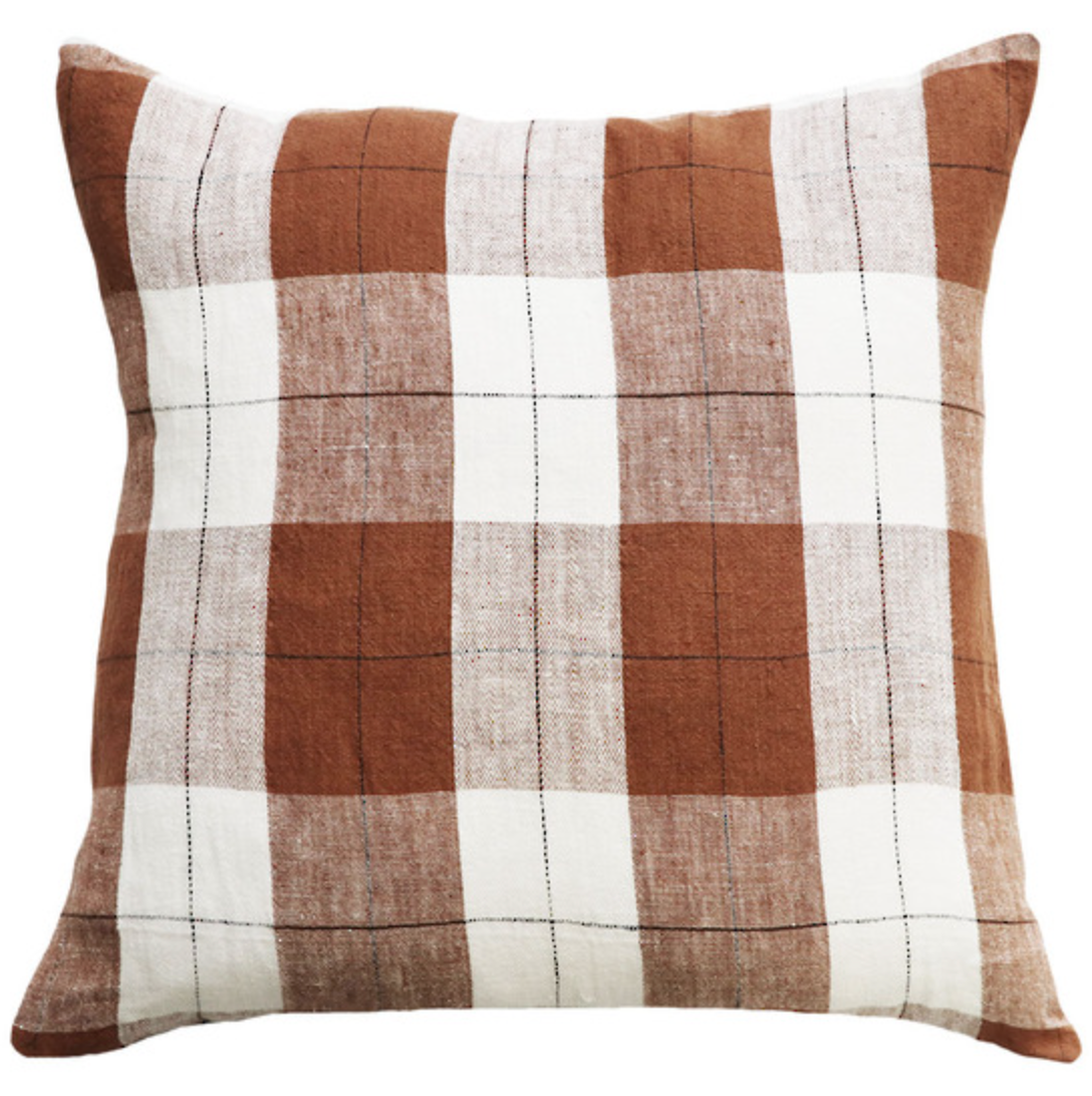 Willis Cushion - Tobacco & Ivory - 50