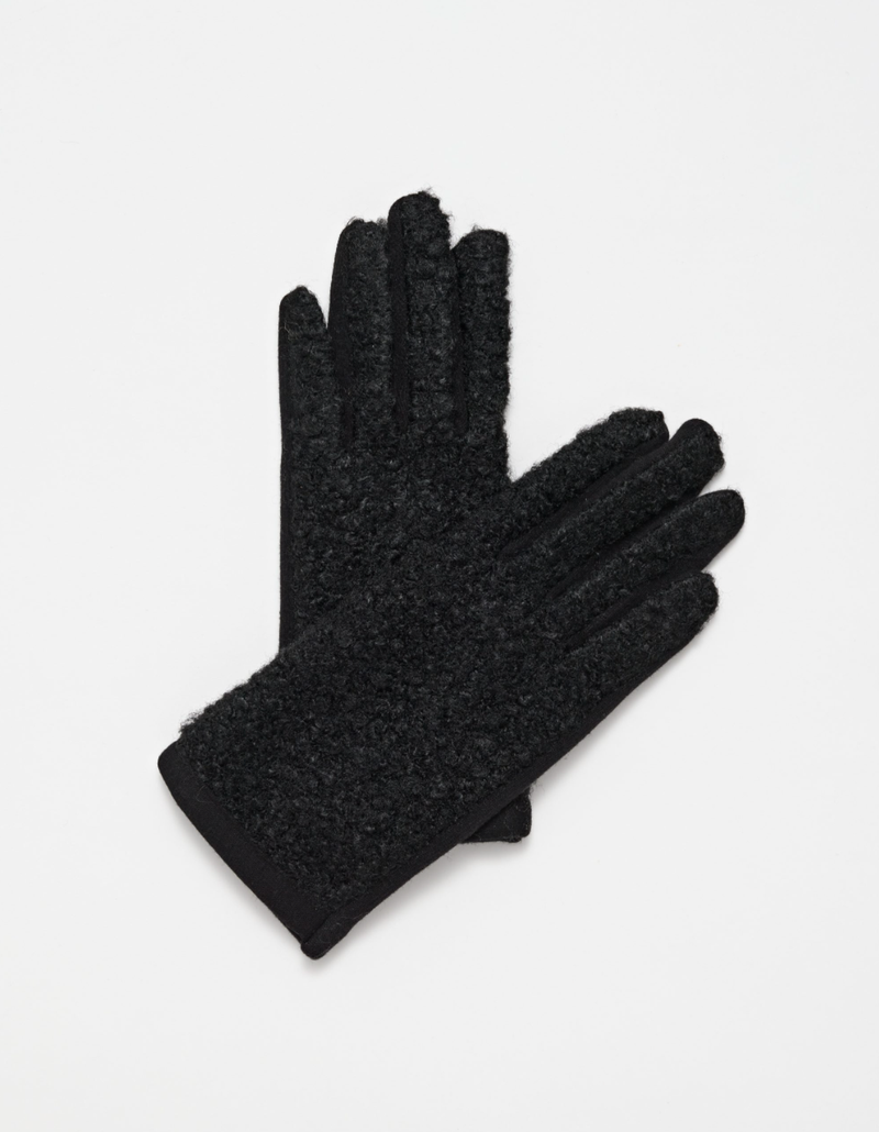 Boucle Gloves - Black