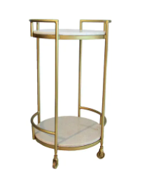 Sinclair Narrow Bar Cart