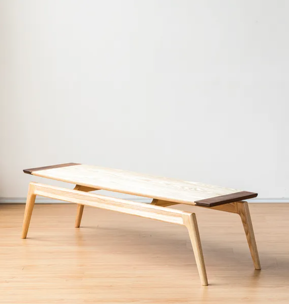Rizzo - Mid-Century Coffee Table - Natural