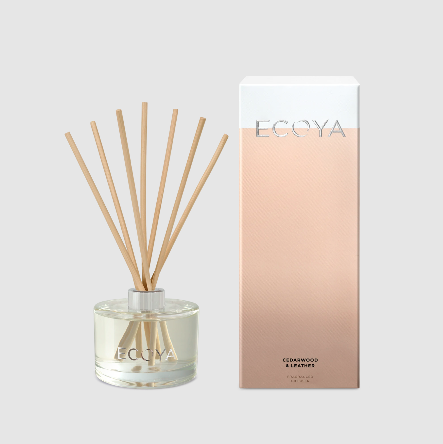 Ecoya Diffuser - Cedarwood & Leather