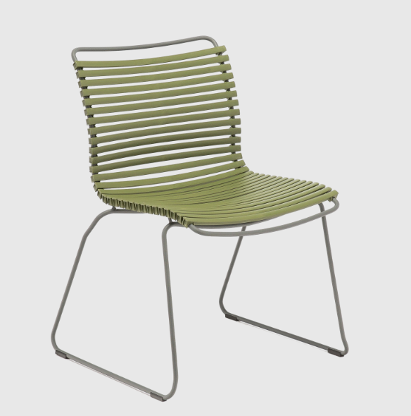 Dining Chair wo/arms Olive Green