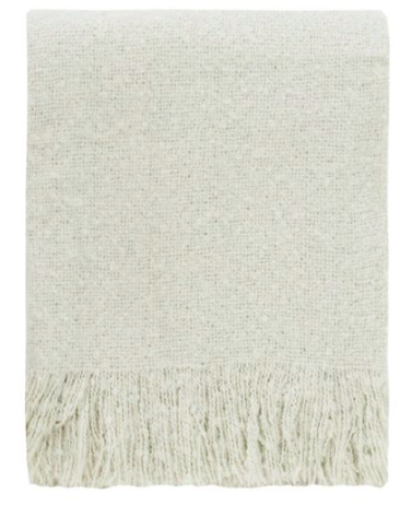 Cosy Throw-White