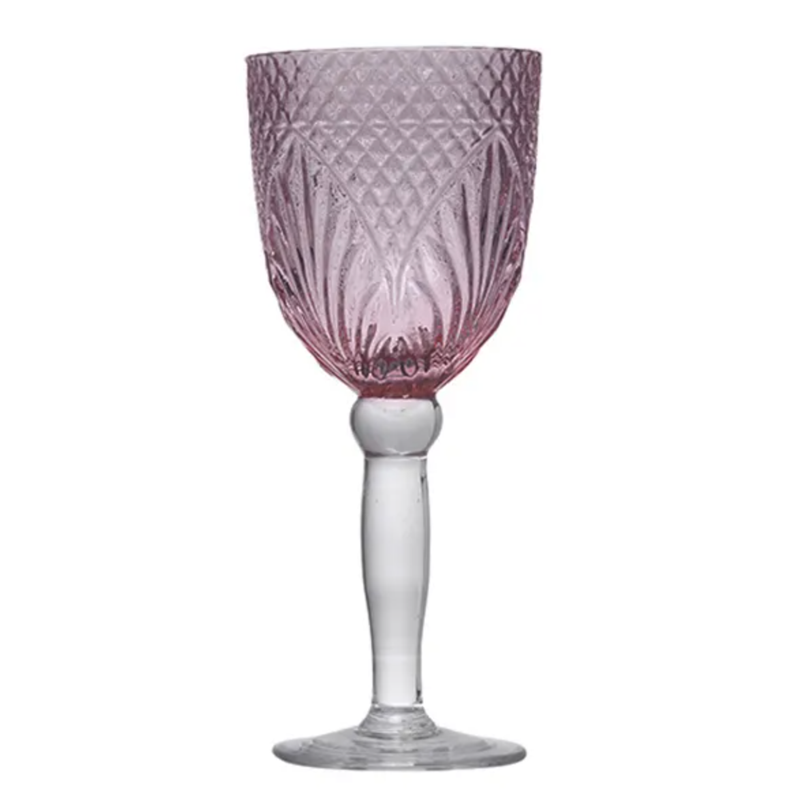 Vintage Goblet - Pink