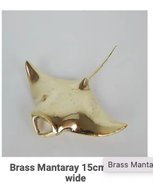 Brass Mantaray