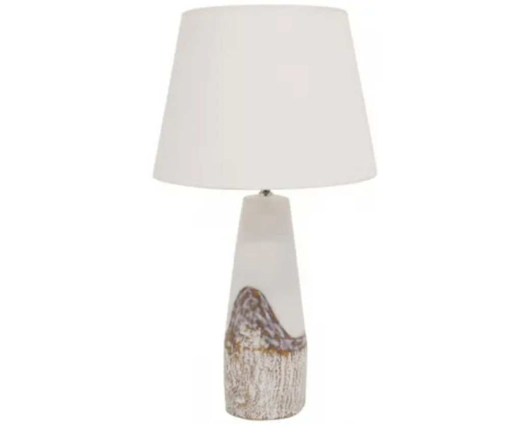 Linen Lampshade - White